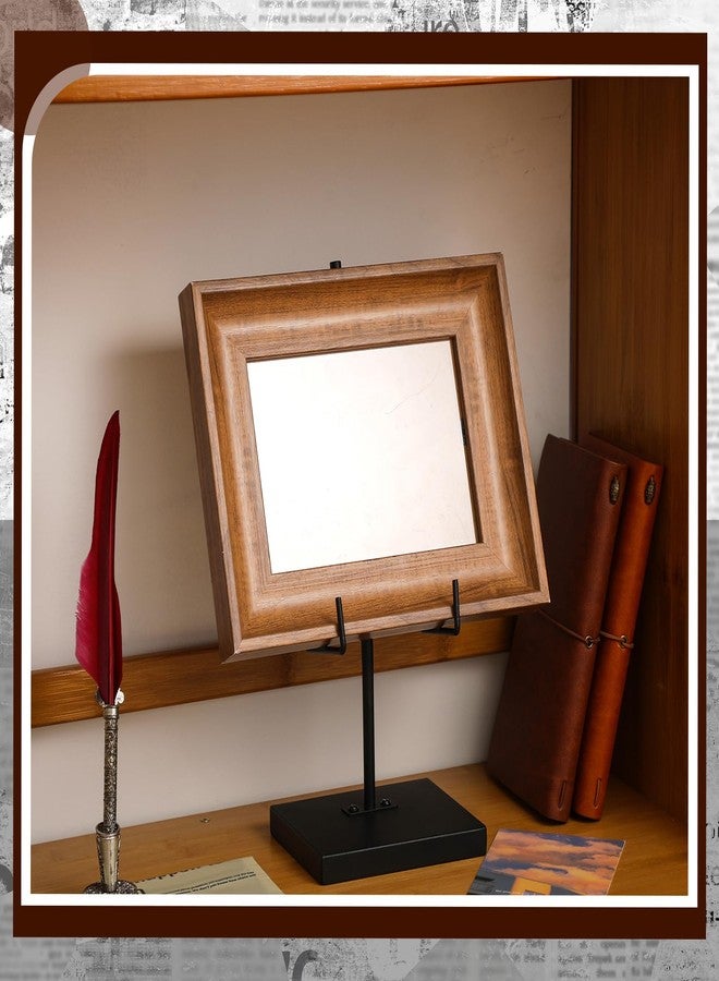 RattanView Tabletop Metal Frame Holder Heavy Duty Sign Holder Elevated Picture Art Painting Display Stand Vertical Plaque Poster Easel for Home Restaurant Table Exhibition Black(10 x 5 x 4 Inches) - Image 5